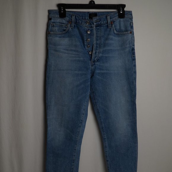Citizens Of Humanity Womens Jean/ Denim Pants Olivia Crop High Rise Slim - Picture 1 of 9